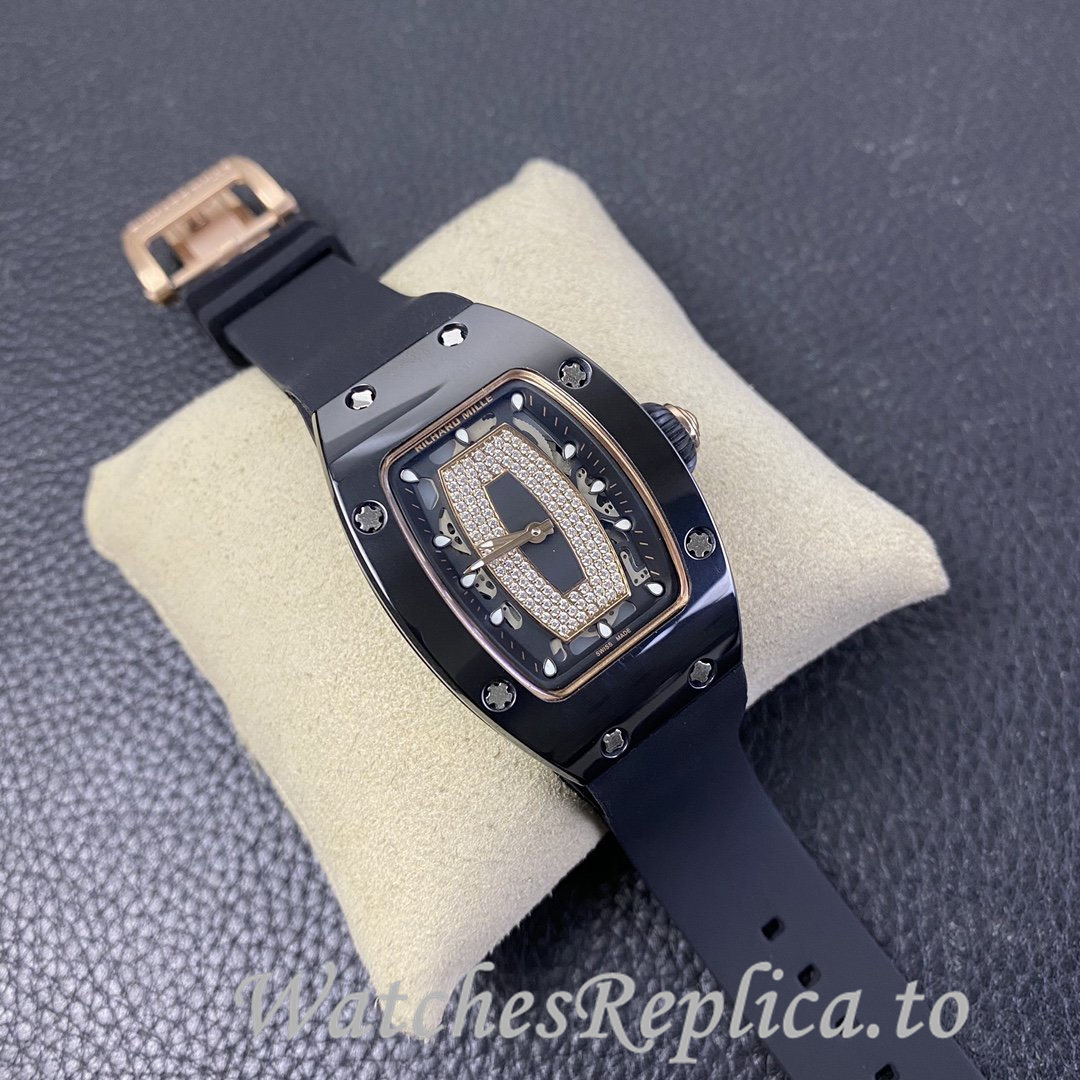 Richard Mille Replica RM037 Rubber strap 45MM - WatchesReplica.is