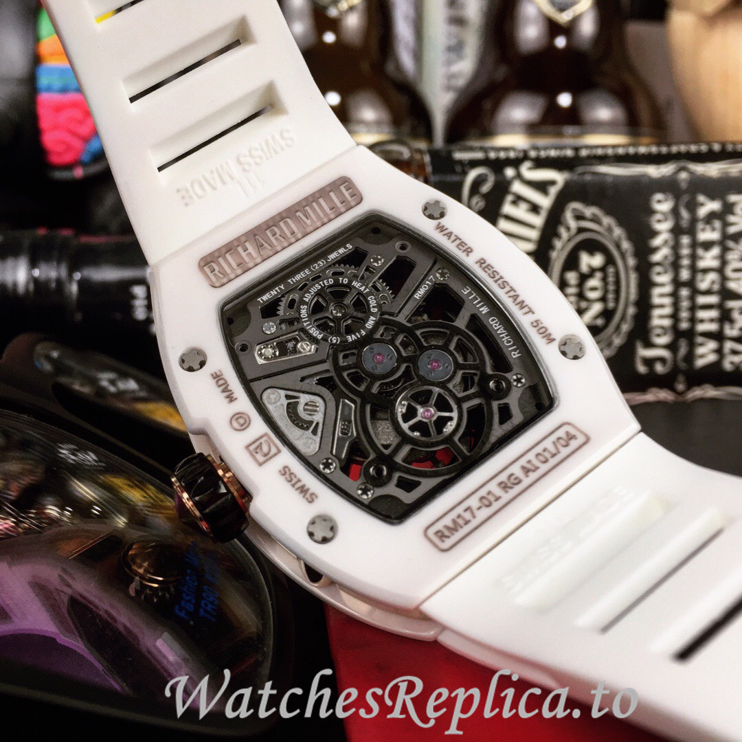 Richard Mille Replica RM17-01 Rubber strap 50MM - WatchesReplica.is