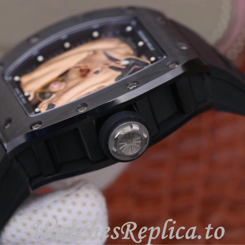 Richard Mille Replica RM52-02 Rubber strap 50MM - WatchesReplica.is