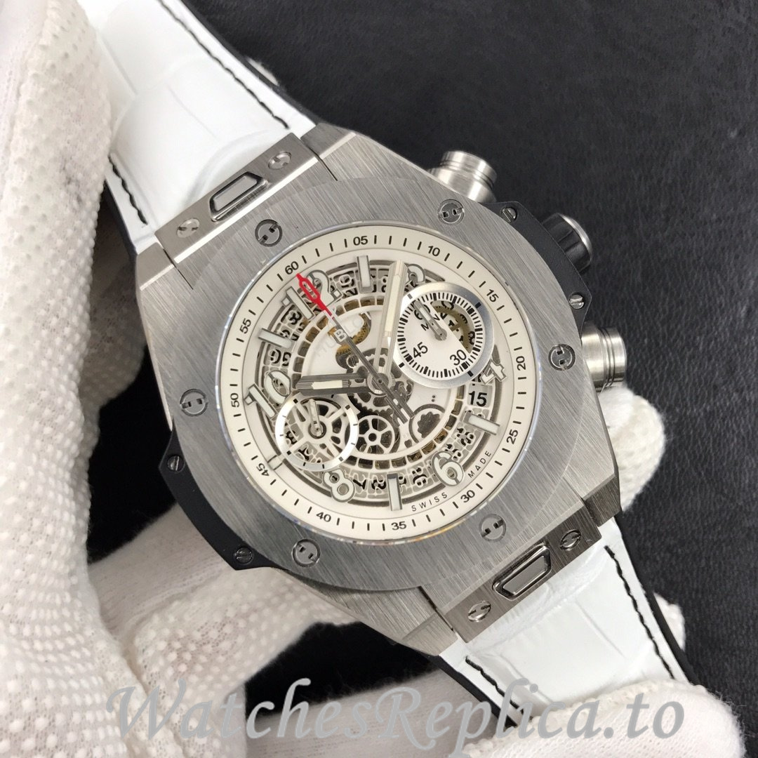 Hublot Replica 411.NM.1170.RX Rubber strap 45MM - WatchesReplica.is