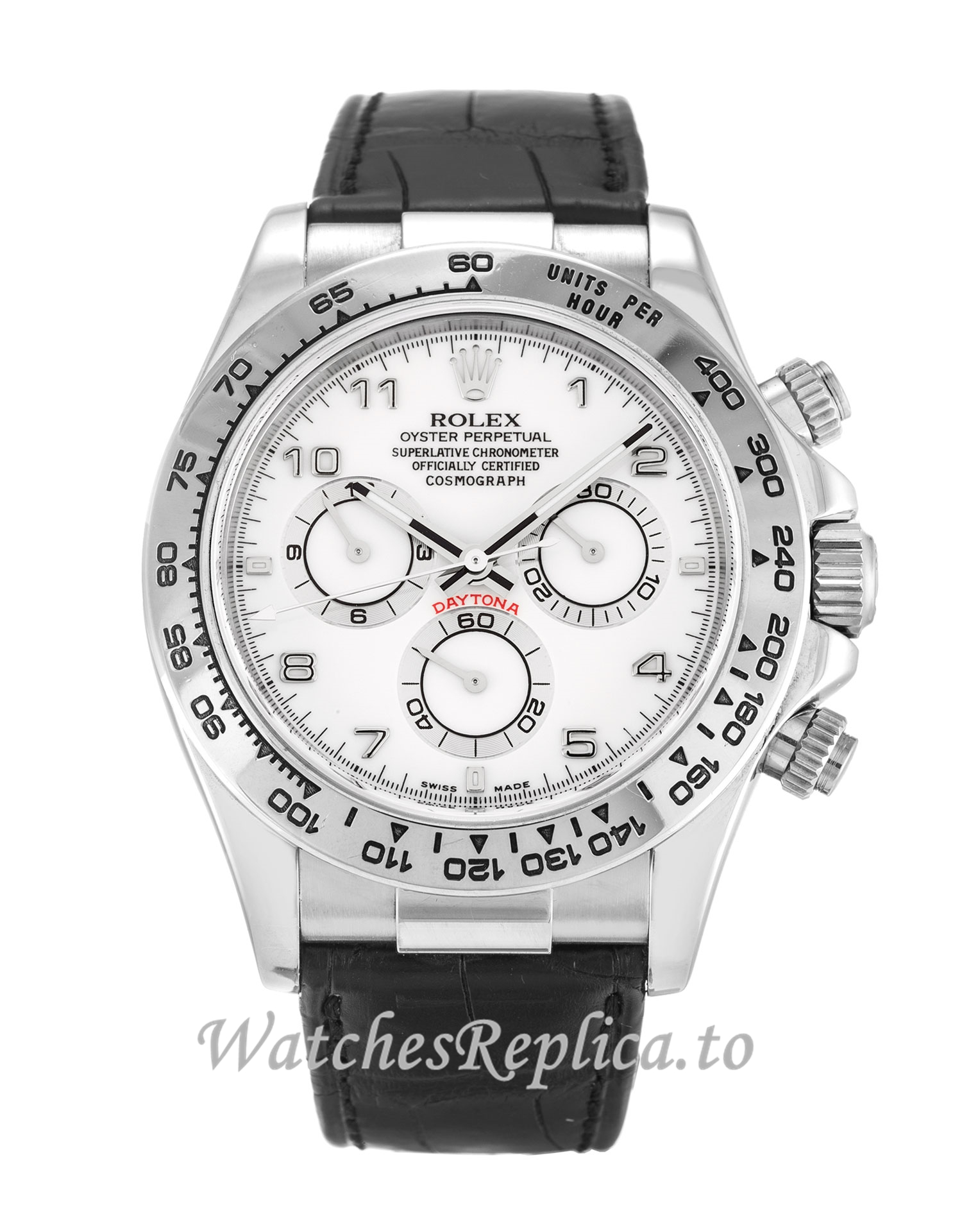 Rolex Daytona White Dial 116519 - WatchesReplica.is