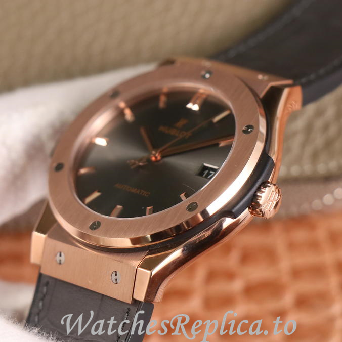 Hublot Replica Classic Fusion Series Leather strap 45MM - WatchesReplica.is