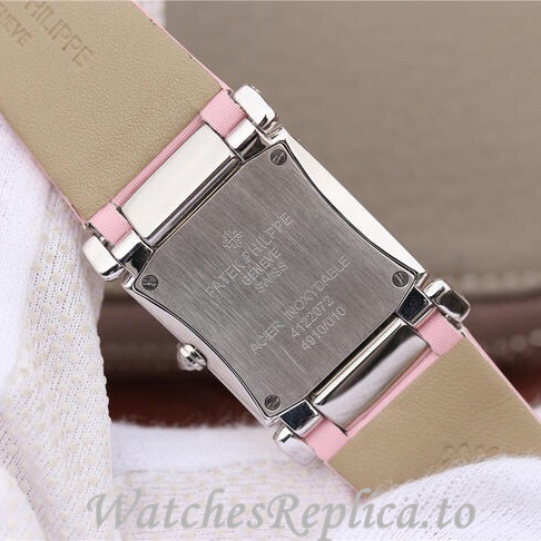 Patek Philippe Replica Twenty-4 Leather strap 30MM - WatchesReplica.is