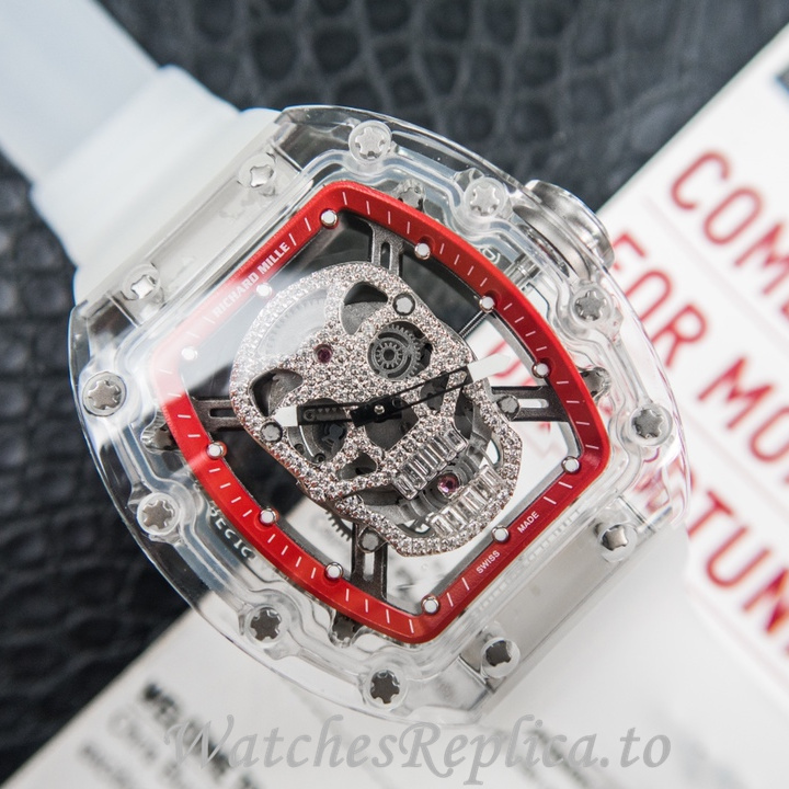 Richard Mille Replica RM052 Rubber strap 50MM - WatchesReplica.is