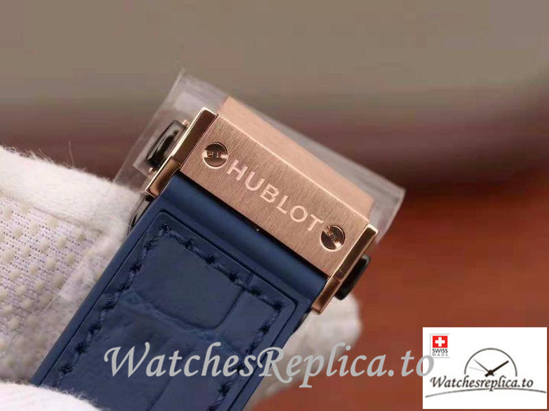 Swiss Hublot Classic Fusion Replica 511.OX.7180.LR Blue Strap 45MM - WatchesReplica.is