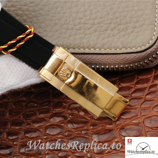Swiss Rolex Daytona 116518-0042 Rubber strap 40MM - WatchesReplica.is