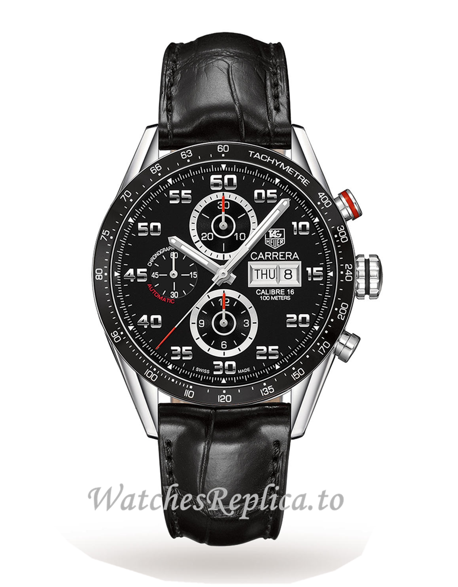 TAG Heuer Replica Carrera Calibre 16 43mm Mens Watch CV2A1R.FC6235 - WatchesReplica.is