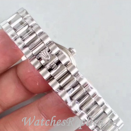 Swiss Rolex Datejust Replica 279197 Stainless steel strap 28MM - WatchesReplica.is