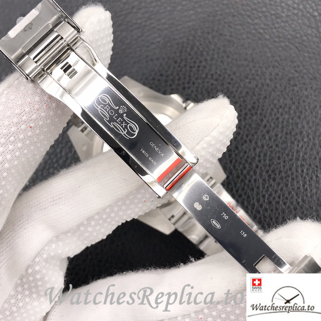 Swiss Rolex GMT-Master 126710 Replica Stainless steel strap 40MM - WatchesReplica.is