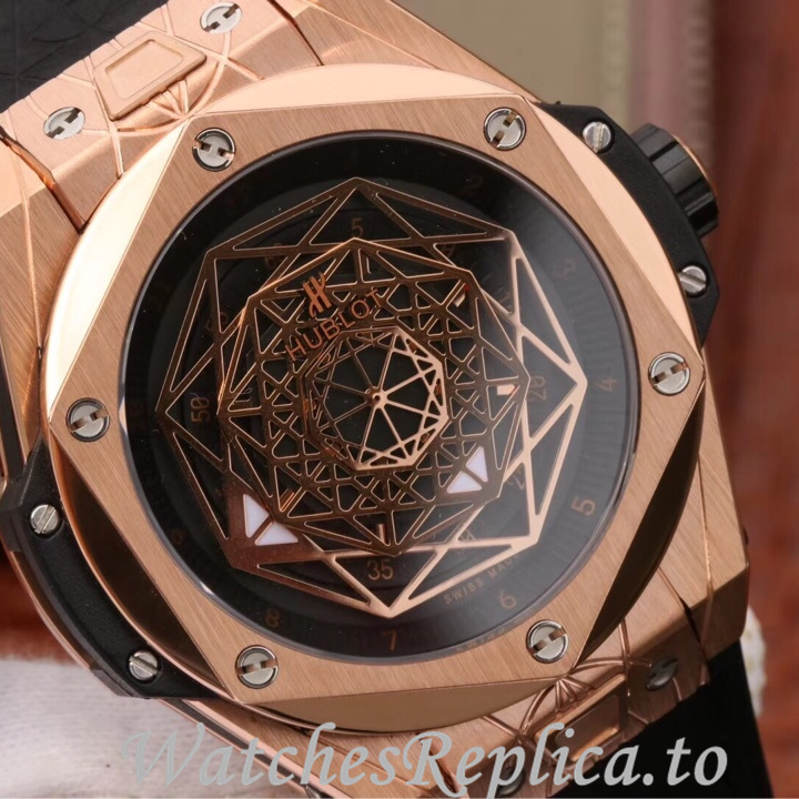 Hublot Replica 415.NX.1112.VR.MXM16 Rubber strap 45MM - WatchesReplica.is