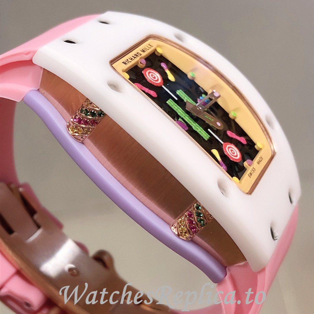 Richard Mille Replica RM37-01 Rubber strap 52.65x34.40MM - WatchesReplica.is