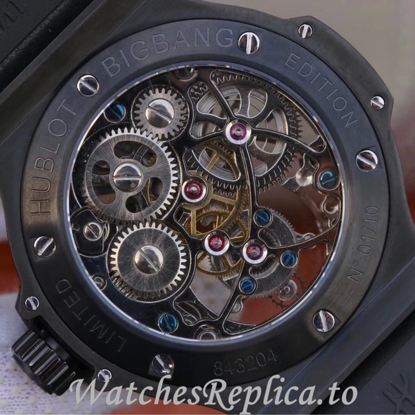 Hublot Replica Big Bang Rubber strap 44MM - WatchesReplica.is