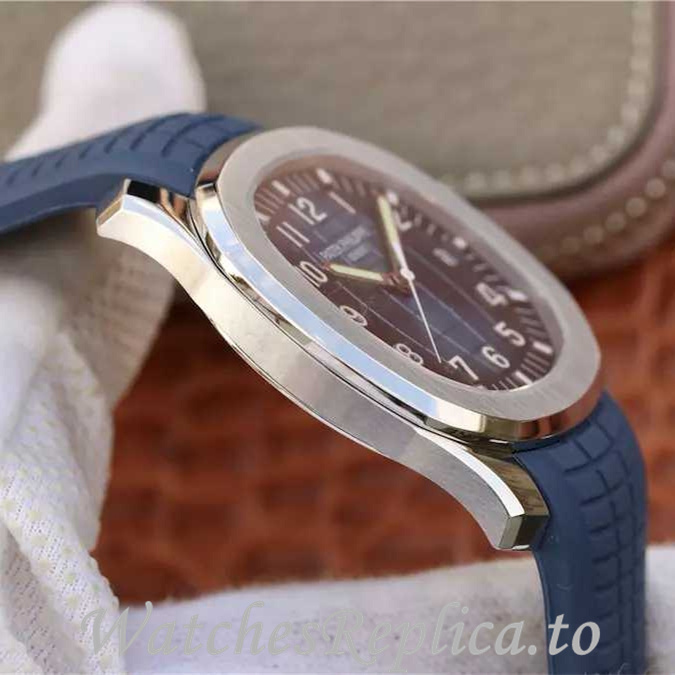Patek Philippe Replica Aquanaut Rubber strap 42MM - WatchesReplica.is