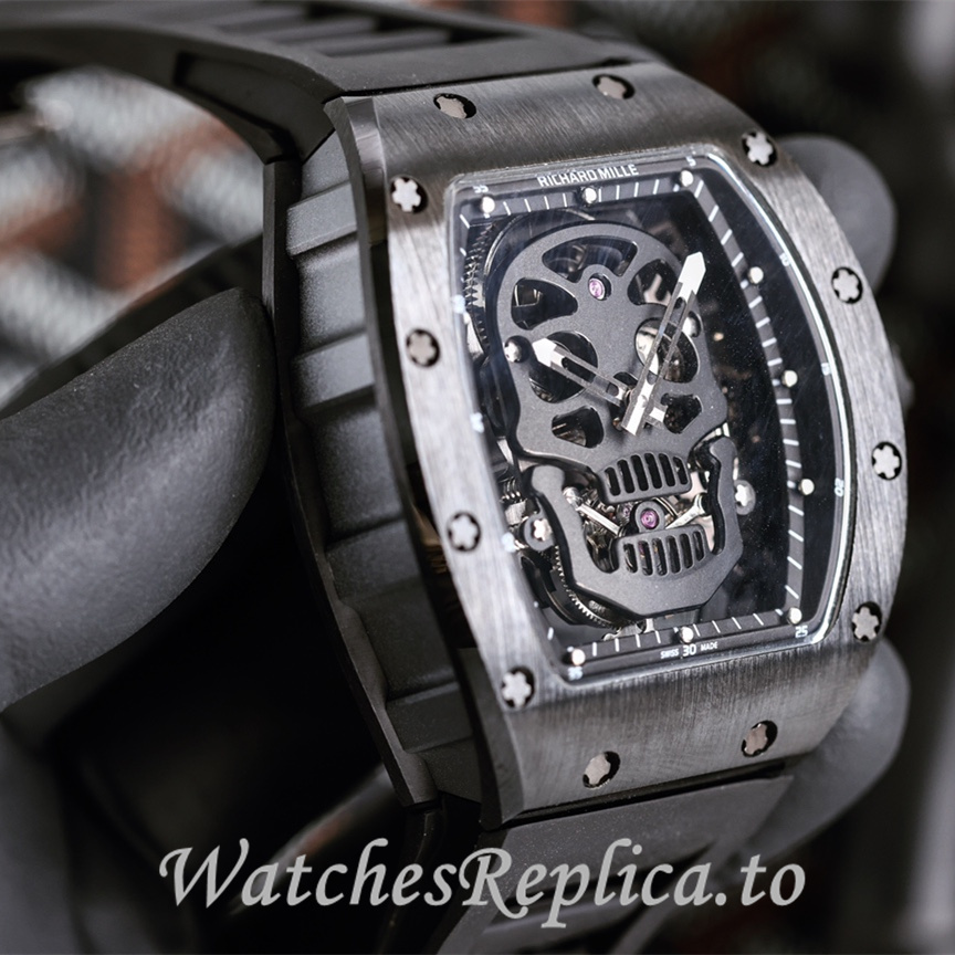 Richard Mille Replica RM052 Rubber strap 50MM - WatchesReplica.is