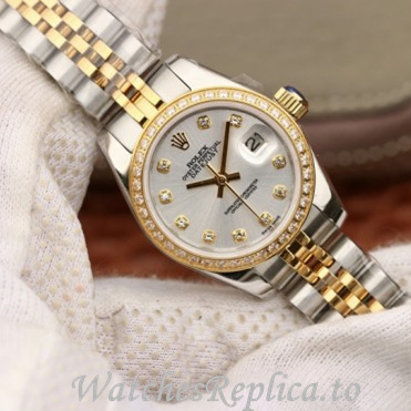 Swiss Rolex Datejust Replica 279383 Stainless steel strap 28MM - WatchesReplica.is