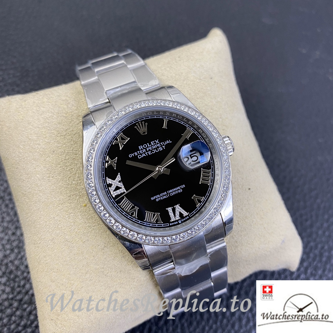 Swiss Rolex Datejust Replica 126233 Stainless steel strap 36MM - WatchesReplica.is