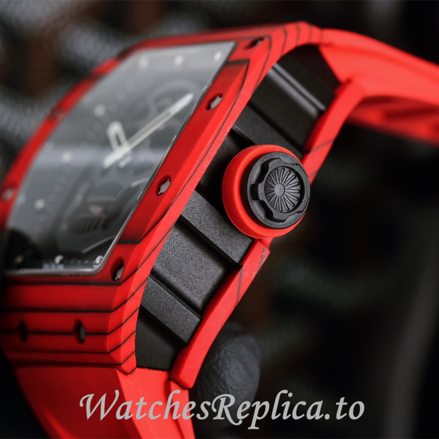 Richard Mille Replica RM052 Rubber strap 50MM - WatchesReplica.is