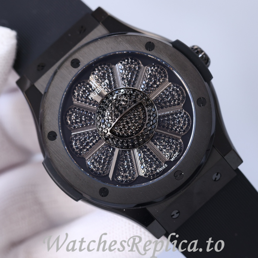 Hublot Replica 507.CX.9000.RX.TAK21 Rubber strap 45MM - WatchesReplica.is