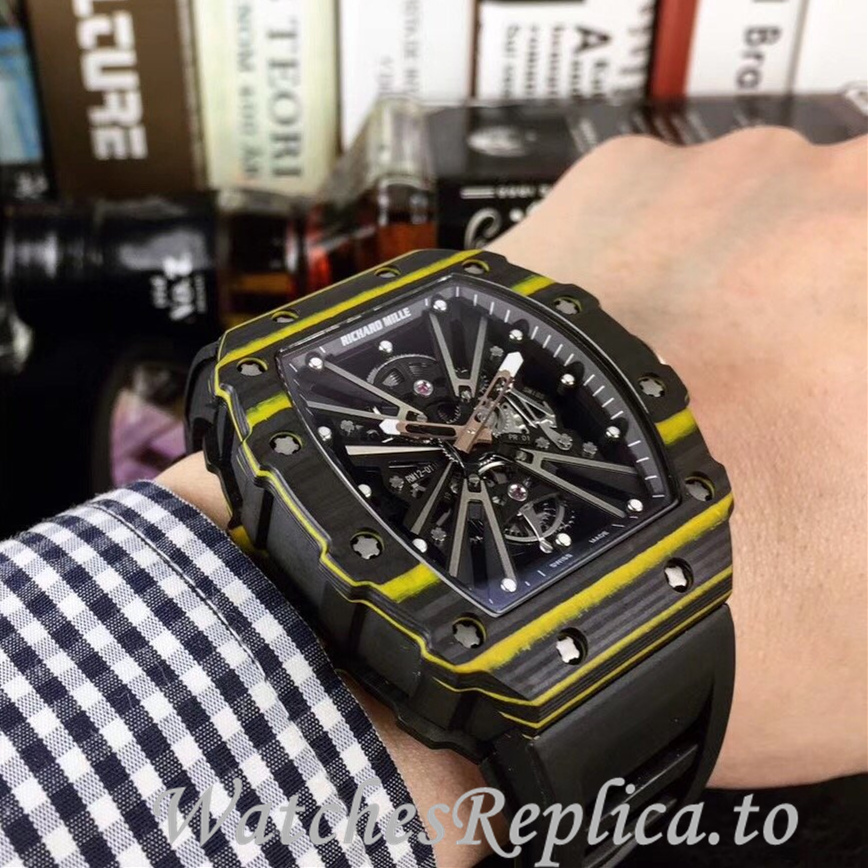Richard Mille Replica RM12-01 Rubber strap 50MM - WatchesReplica.is
