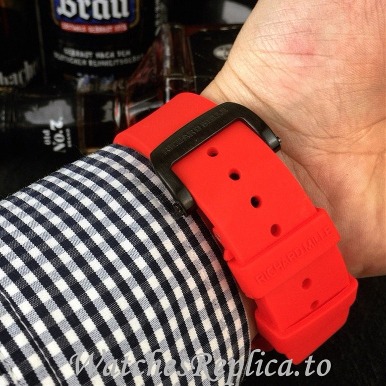 Richard Mille Replica RM68-01 Rubber strap 50MM - WatchesReplica.is