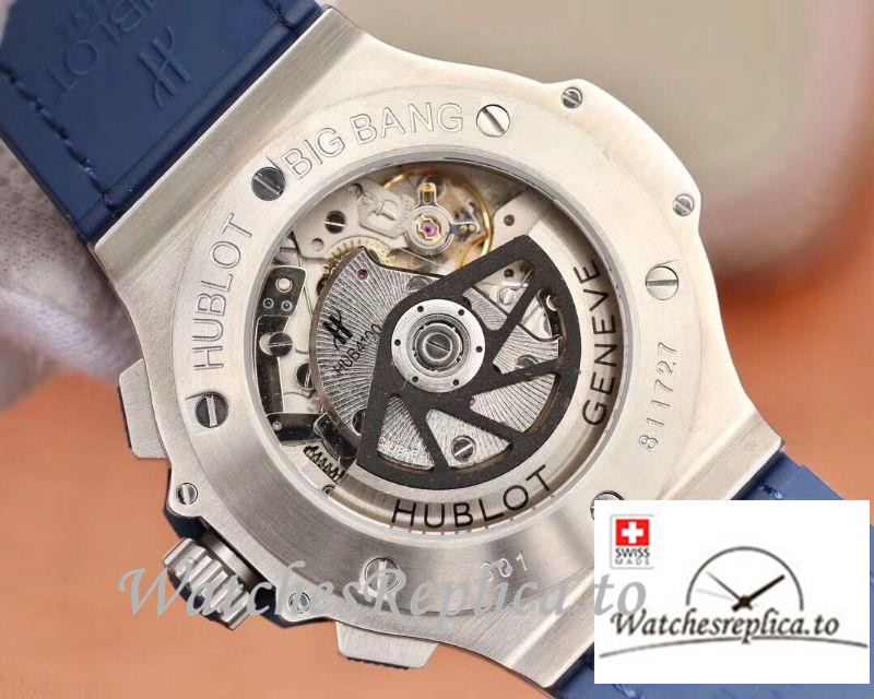 Swiss Hublot Big Bang Classic Fusion Chronograph Replica 301.SX.7170.LR Blue Strap 44MM - WatchesReplica.is