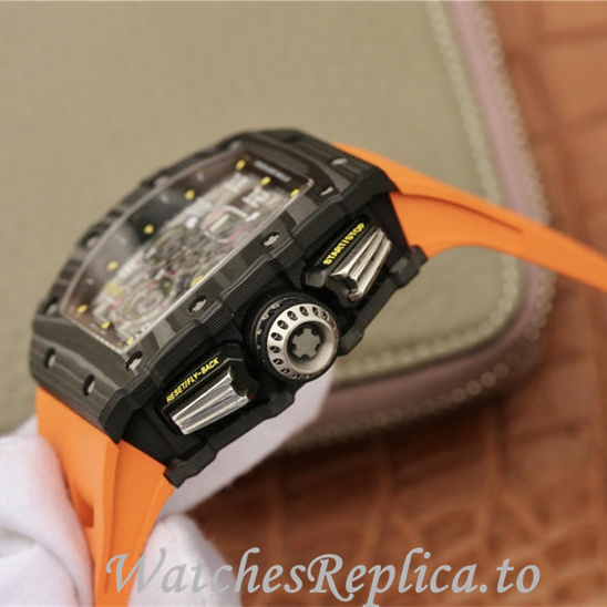 Richard Mille Replica RM11-03 Rubber strap 50MM - WatchesReplica.is