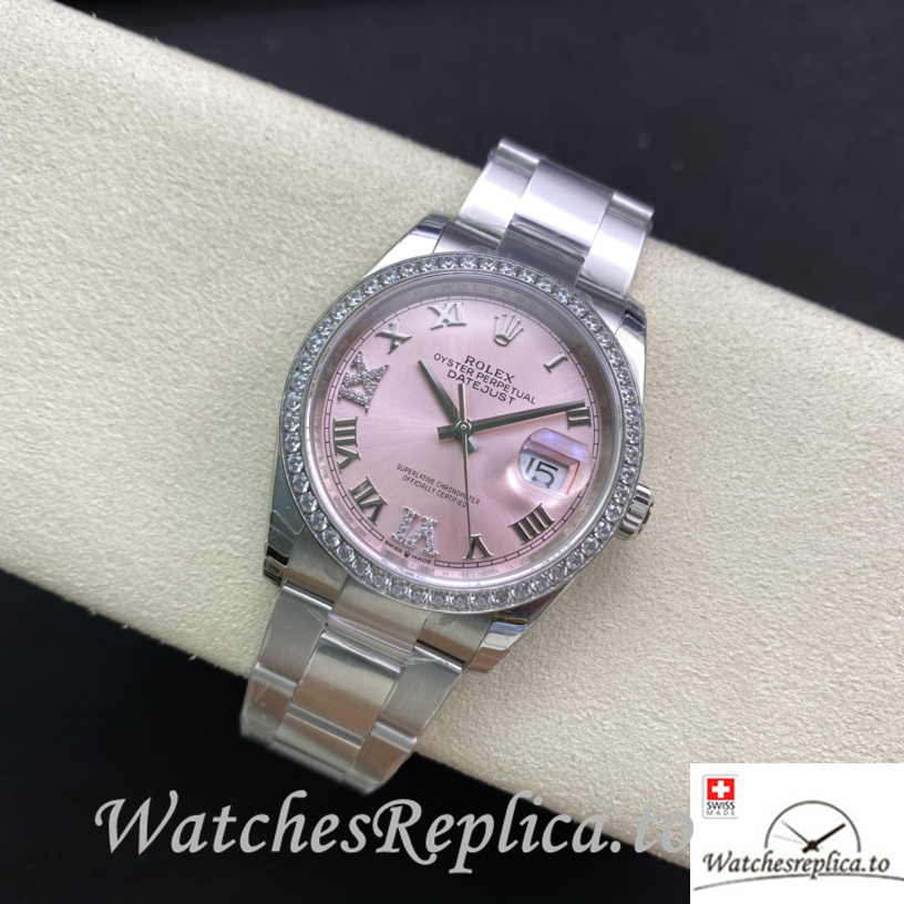Swiss Rolex Datejust Replica 126233 Stainless steel strap 36MM - WatchesReplica.is