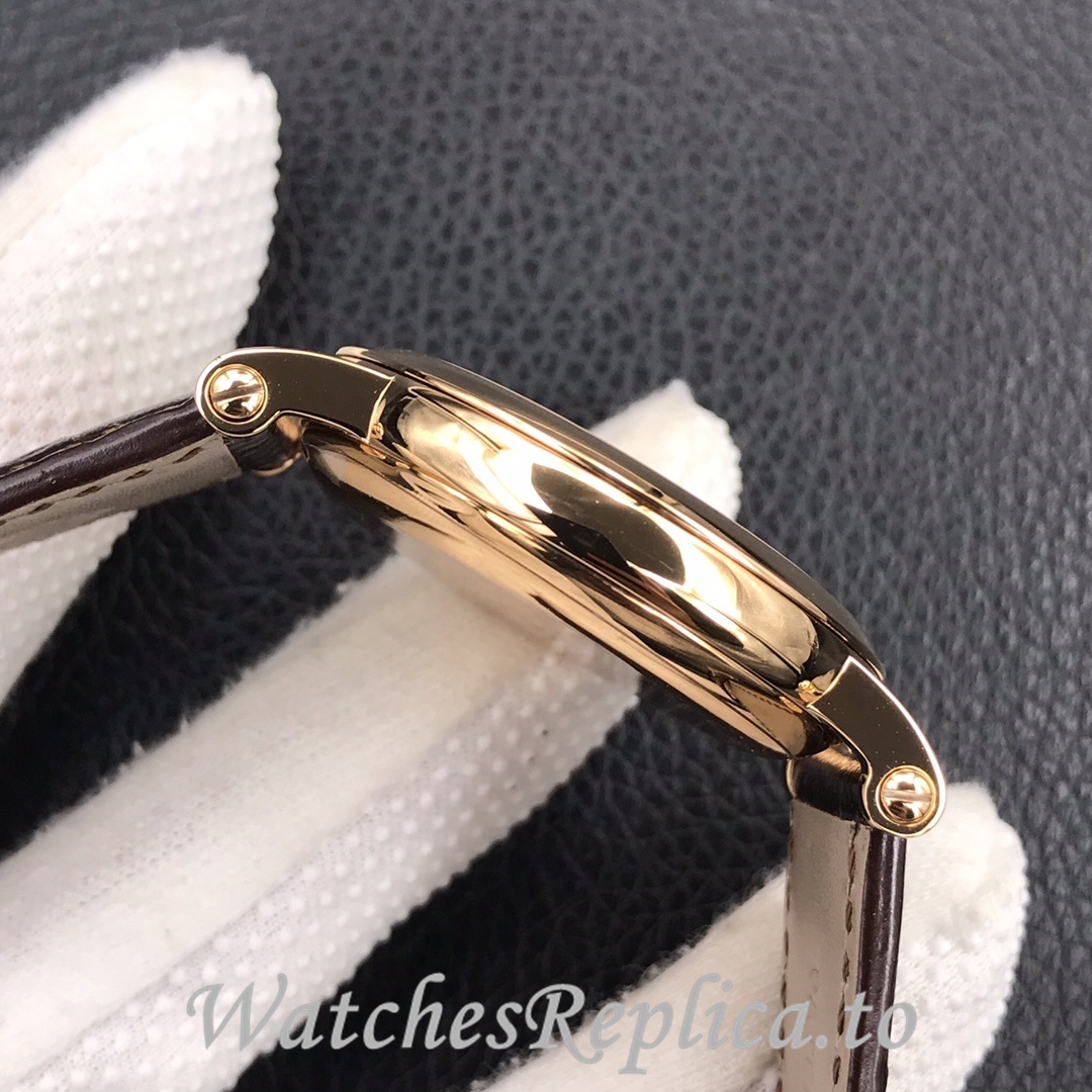 Patek Philippe Replica Calatrava 5153 Leather strap 38MM - WatchesReplica.is