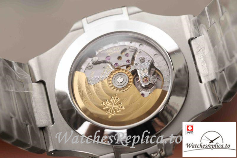 Swiss Patek Philippe Nautilus Annual Calendar Moonpha Replica 5726/1A-010 Stick Markers 40MM - WatchesReplica.is
