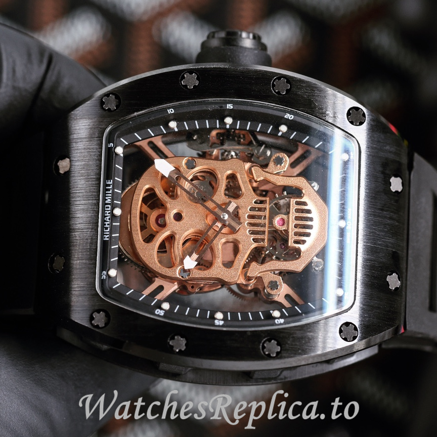 Richard Mille Replica RM052 Rubber strap 50MM - WatchesReplica.is