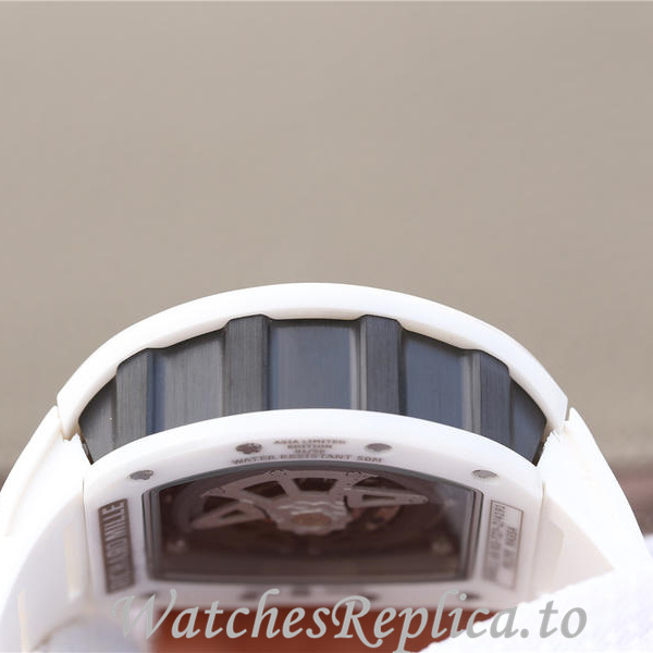Richard Mille Replica RM011 Rubber strap 50MM - WatchesReplica.is