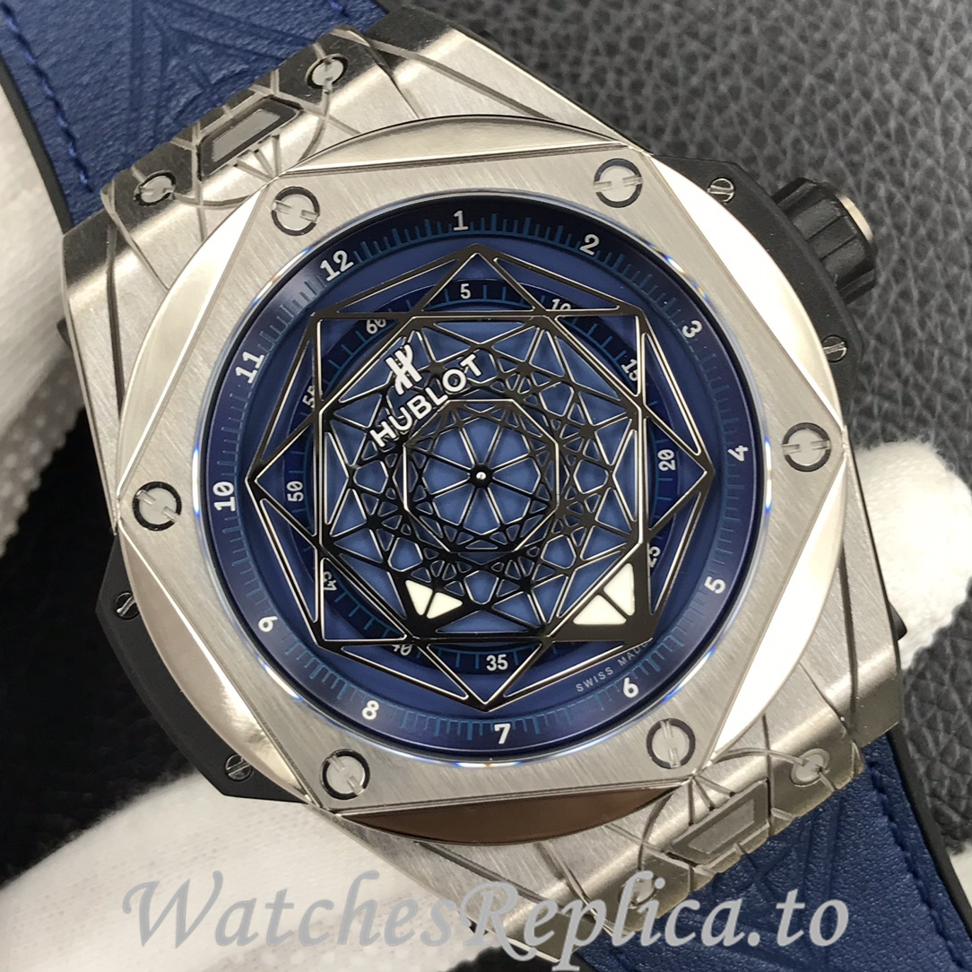 Hublot Replica Big Bang Series Tattoo Rubber strap 45MM - WatchesReplica.is