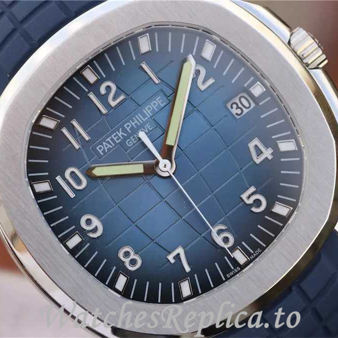 Patek Philippe Replica Aquanaut Rubber strap 42MM - WatchesReplica.is