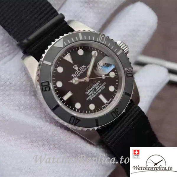 Swiss Rolex Yacht-Master Replica 268655 Nylon strap 40MM - WatchesReplica.is