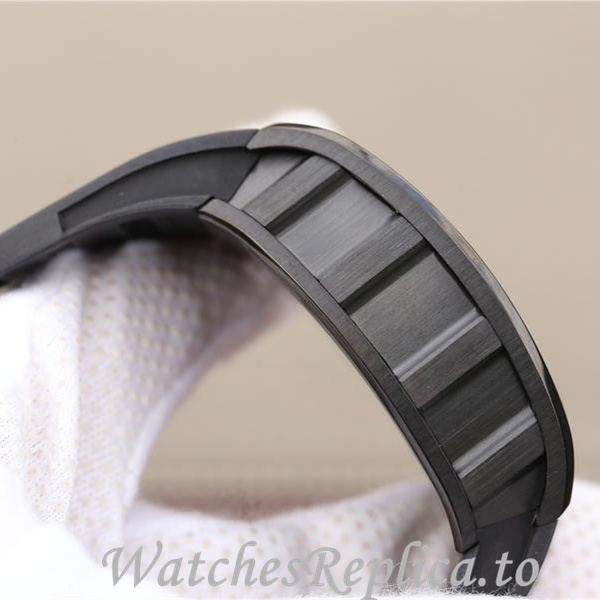 Richard Mille Replica RM011 Rubber strap 50MM - WatchesReplica.is