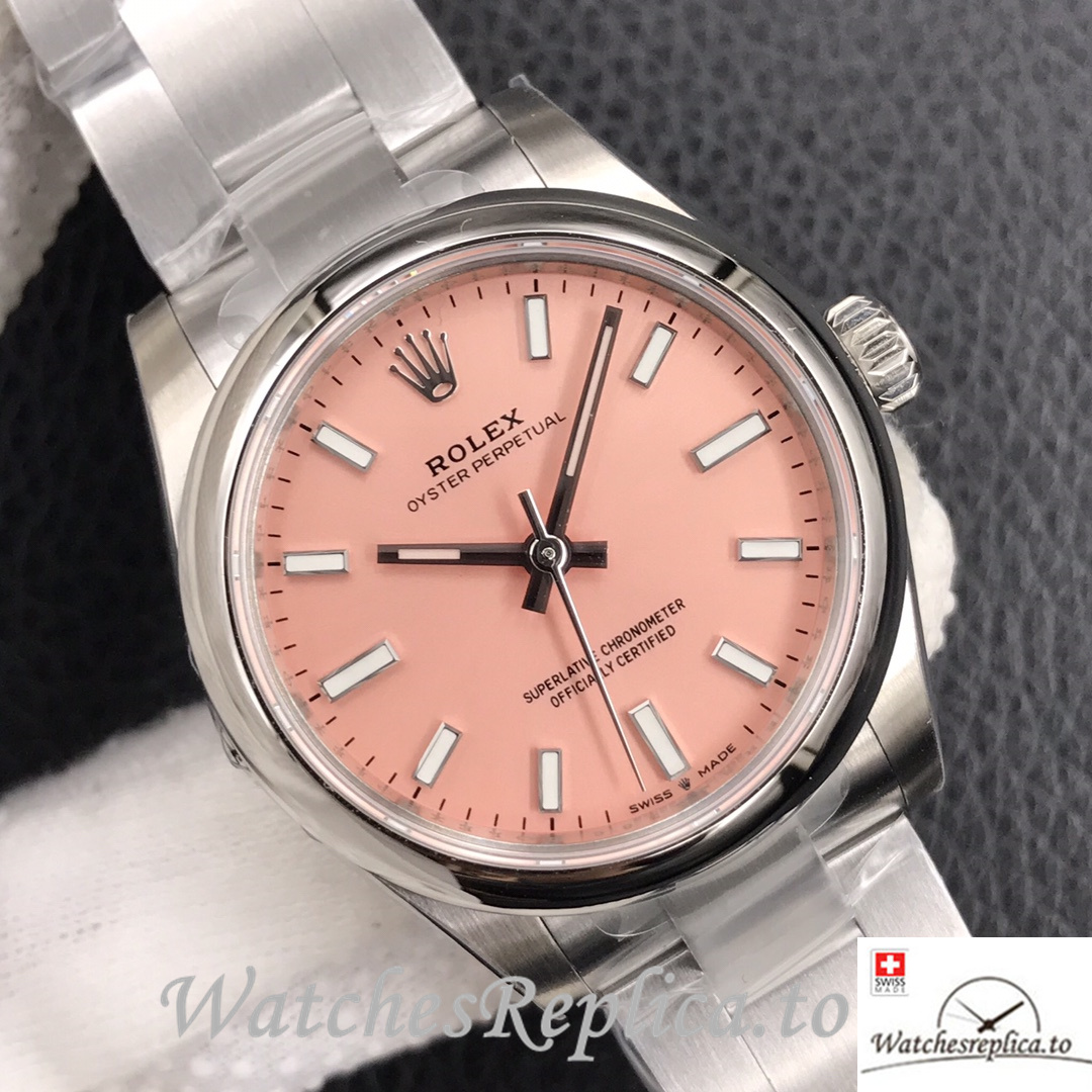 Swiss Rolex Oyster Perpetual Replica 277200 Stainless steel strap 31MM - WatchesReplica.is