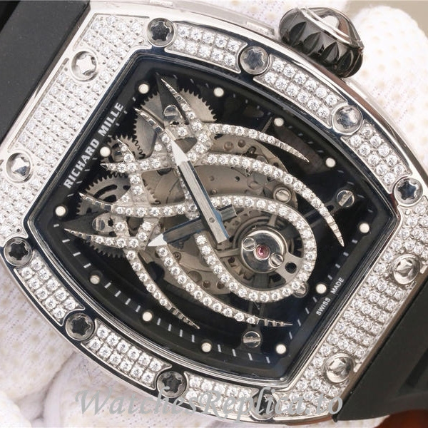 Richard Mille Replica RM19-01 Rubber strap 50MM - WatchesReplica.is