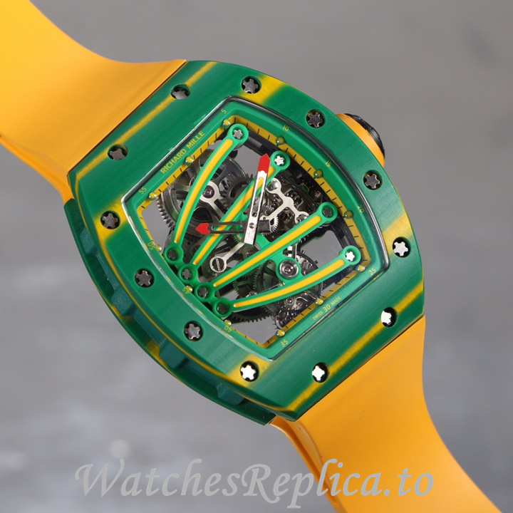 Richard Mille Replica RM59-01 Rubber strap 51MM - WatchesReplica.is