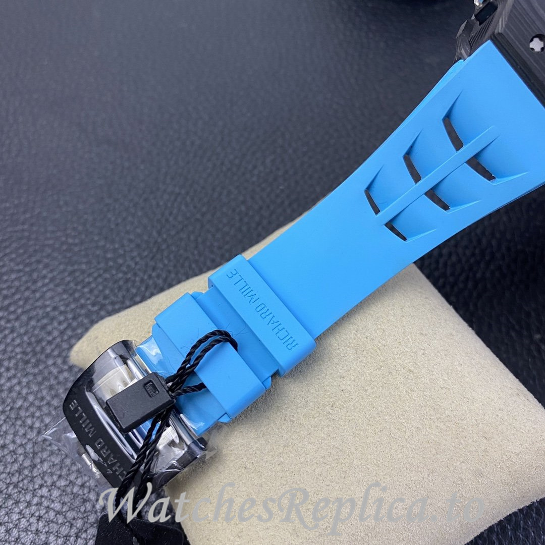 Richard Mille Replica RM-011 Rubber strap 50MM - WatchesReplica.is