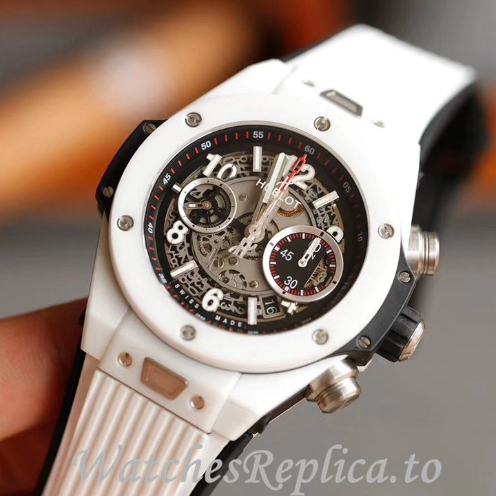 Hublot Replica 411.NM.1170.RX Rubber strap 45MM - WatchesReplica.is
