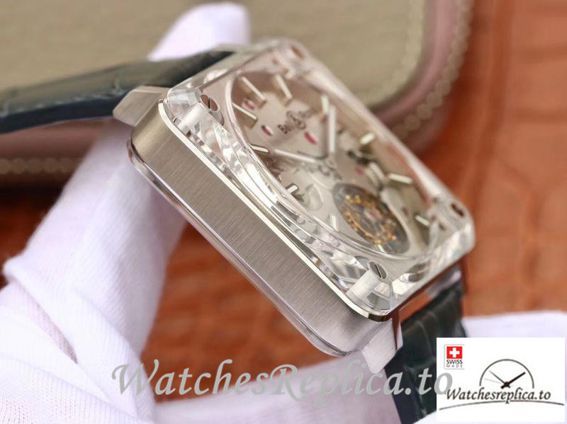 Swiss Bell & Ross Replica BR-X2 001 Black Strap 42.5MM - WatchesReplica.is
