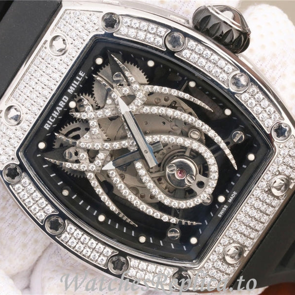 Richard Mille Replica RM19-01 Rubber strap 50MM - WatchesReplica.is