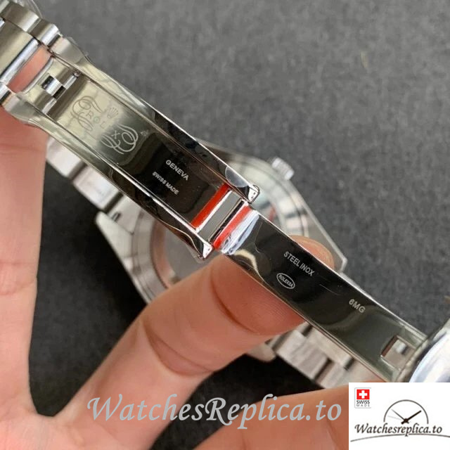 Swiss Rolex Datejust Replica 126300-0013 Stainless steel strap 41MM - WatchesReplica.is