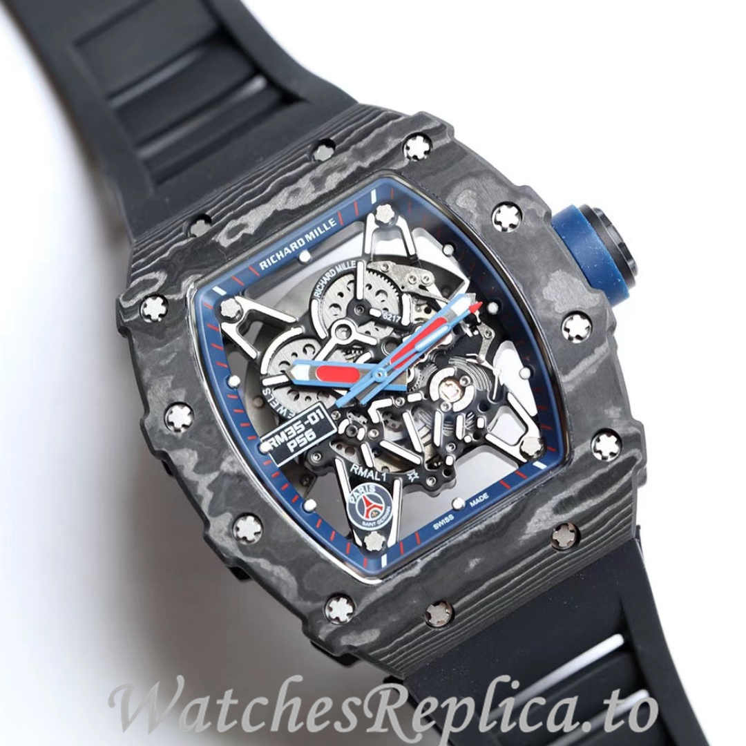 Richard Mille Replica RM35-02 Rubber strap 50MM - WatchesReplica.is