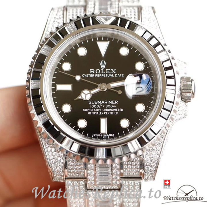 Swiss Rolex Submariner Replica 116610 Stainless steel strap 40MM - WatchesReplica.is