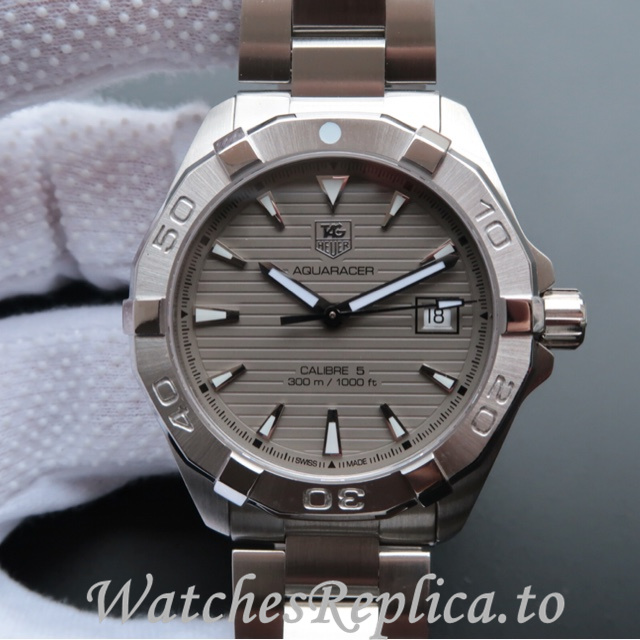 Tag Heuer Replica Aquaracer WAY2113.BA0928 Stainless steel strap 40.5MM - WatchesReplica.is