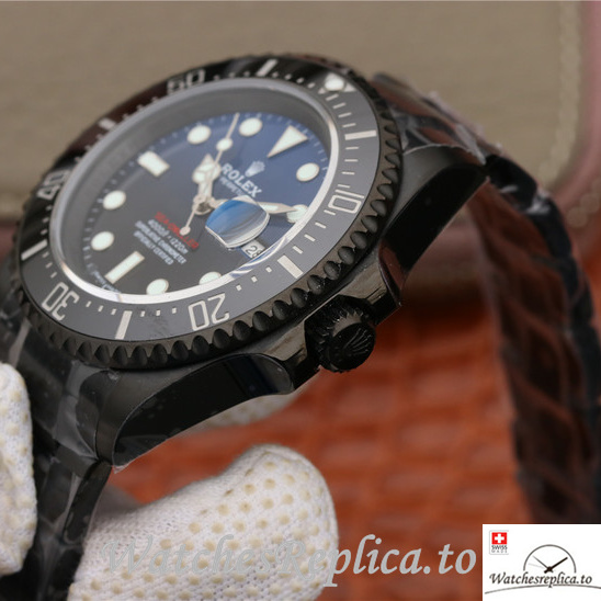 Swiss Rolex Sea Dweller 116660 Stainless steel strap 43MM - WatchesReplica.is