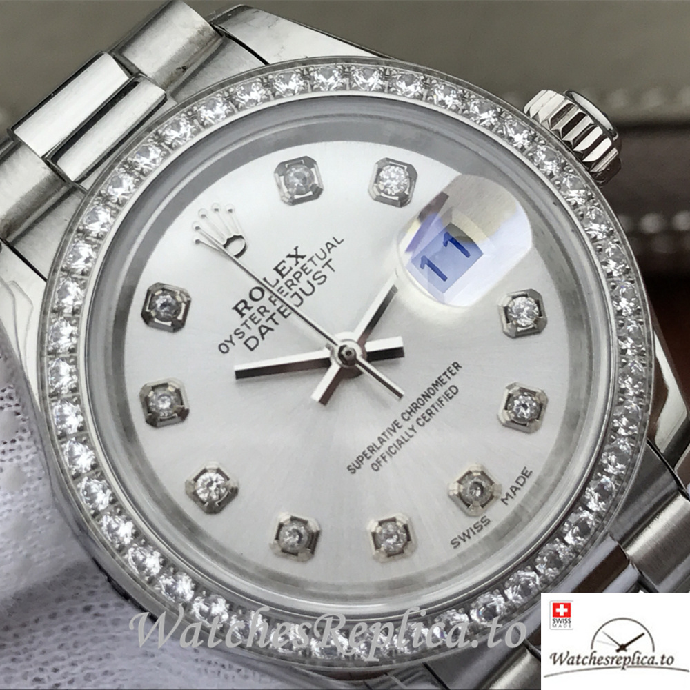 Swiss Rolex Datejust 179384 Stainless steel strap 28MM - WatchesReplica.is