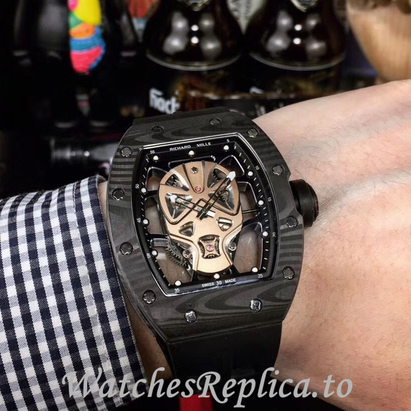 Richard Mille Replica RM52-06 Rubber strap 50MM - WatchesReplica.is