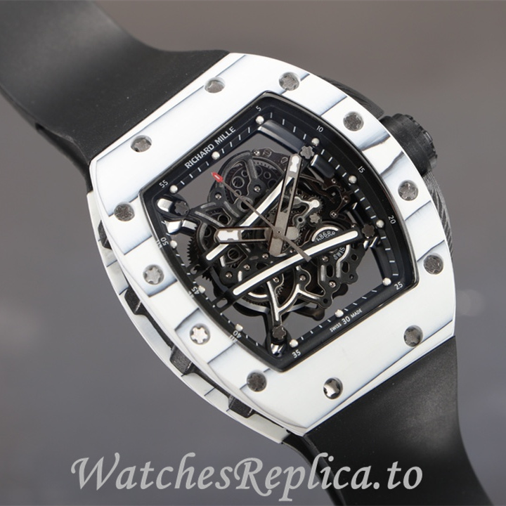 Richard Mille Replica RM61-01 Rubber strap 51MM - WatchesReplica.is